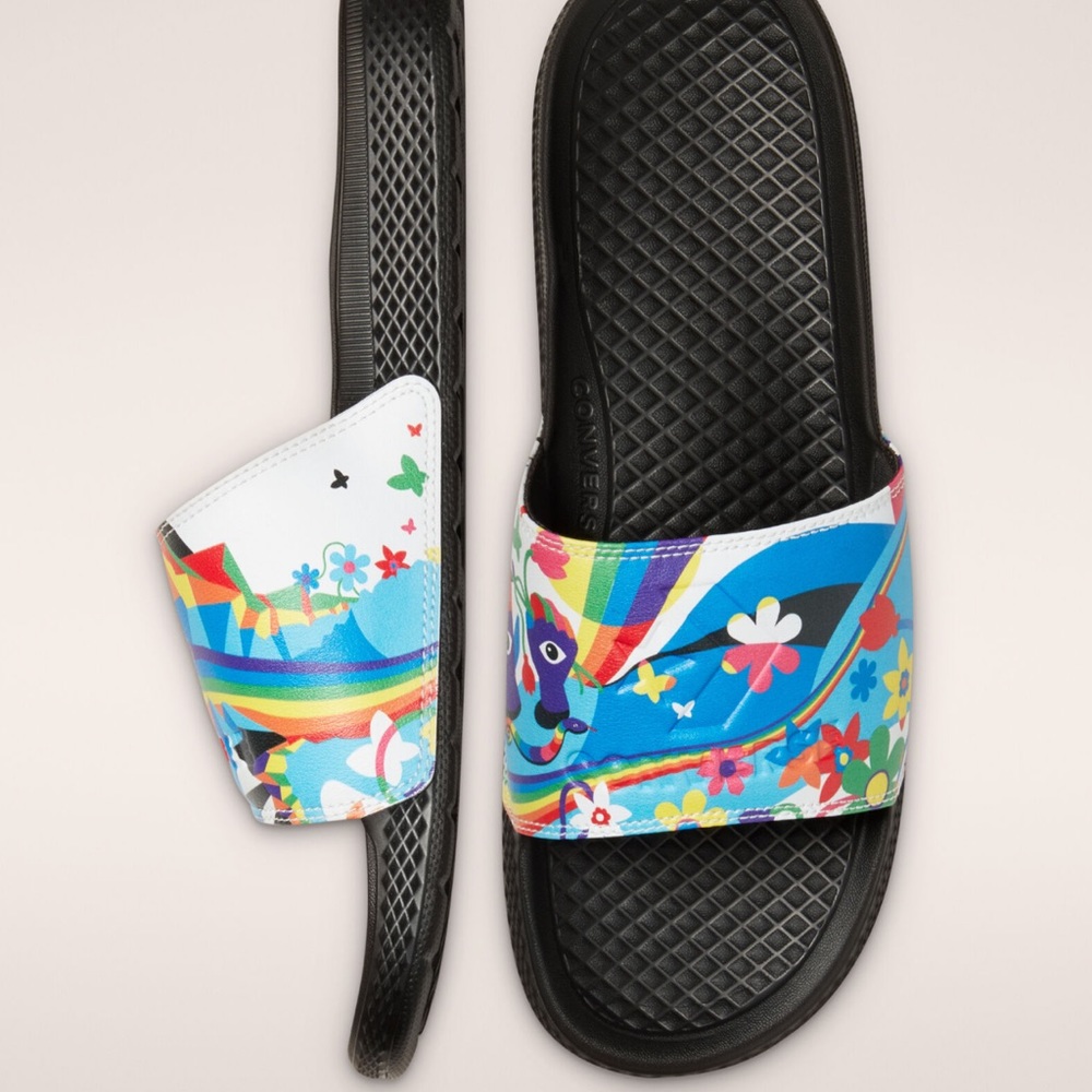 Converse Pride Slides unisex